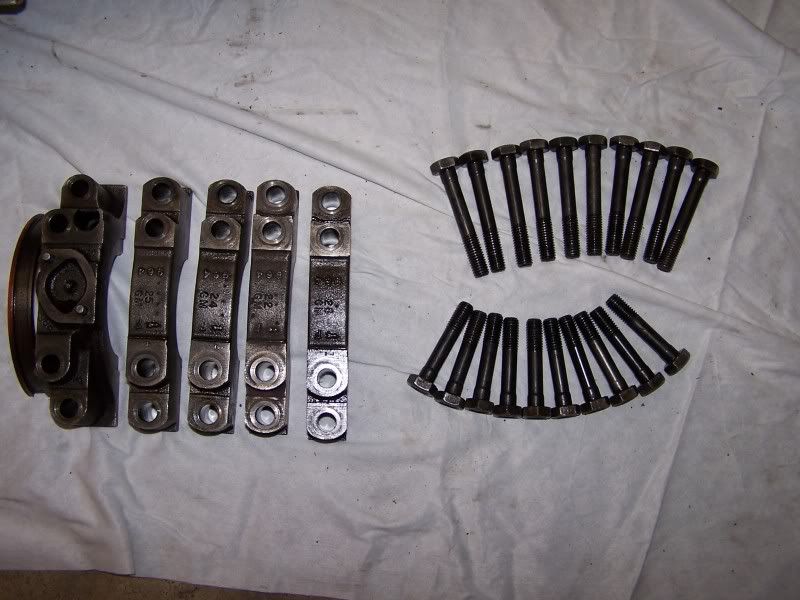 BBC 4bolt main caps w/bolts Team Chevelle